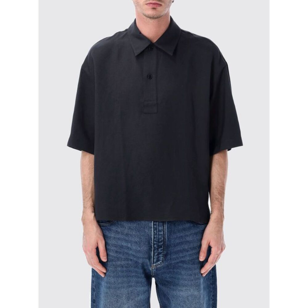 Studio Nicholson Polo Shirt Men Navy